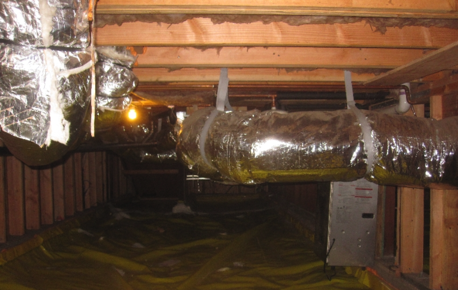 Mobile Home Ductwork Sealing