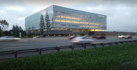 Hyundai U.S. Headquarters located in Fountain Valley, California